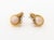 Two-Tone Gold, Diamond, and Pearl Earrings For Sale - Image 4 of 7