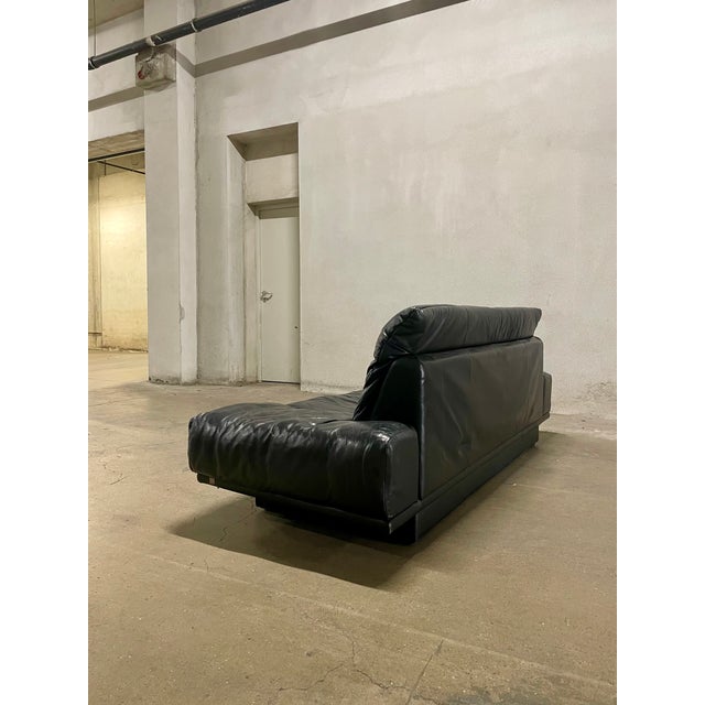 Leather Three-Seater Sofa RB 3400 by Rolf Benz, Germany, 1980s For Sale - Image 6 of 10