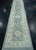 Turkish Oushak Runner Rug 2'10" x 12'5" #17283 For Sale - Image 4 of 8