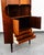 Wood Mid Century Danish Modern Corner Cabinet Rosewood Bar Denmark Drawers Locking For Sale - Image 7 of 12