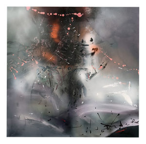 Ovidiu Kloska, Inside of a God Memory, 2024, Acrylic on Canvas