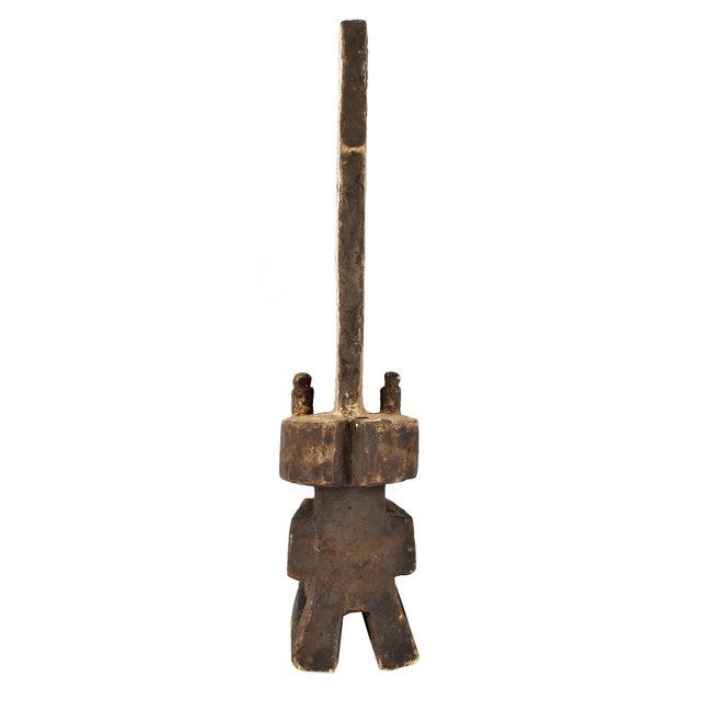 Early 20th Century Mambila Crow Mask Cameroon For Sale - Image 4 of 4