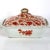 Early 19th Century Chinese Export Porcelain Iron Red Sacred Bird and Butterfly Covered Serving Dish For Sale - Image 5 of 12