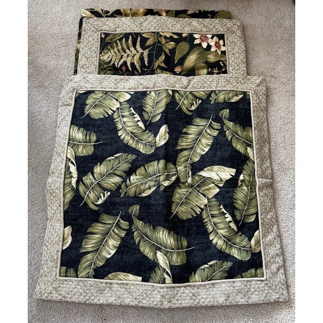 Vintage Thomasville Tropical Pillow ShamsA Set Chairish