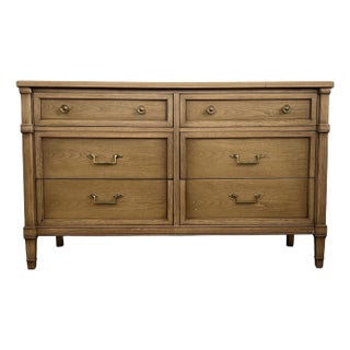 Mid-Century Six Drawers Dresser by Drexel For Sale