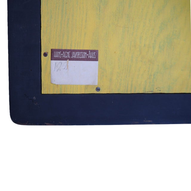 Swedish Lisa J Wall Mirror by Hans-Agne Jakobsson, Åhus, 1953 For Sale - Image 12 of 14