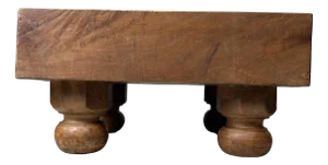 Go Game Board Goban Kaya Side Table, Japan, 1920s
