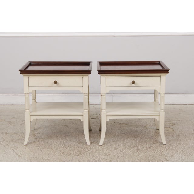 Age: Approx: 20 Years Old Details: Mariette Himes Gomez Mahogany Dovetailed Drawer Construction High Quality Construction...