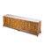 Renzo Rutili for Johnson Furniture Mid Century Walnut, Brass and Marble Credenza For Sale - Image 9 of 10