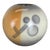 Bauhaus Ceramic Pottery Vase from Karlsruher Majolika, Germany, 1950s For Sale