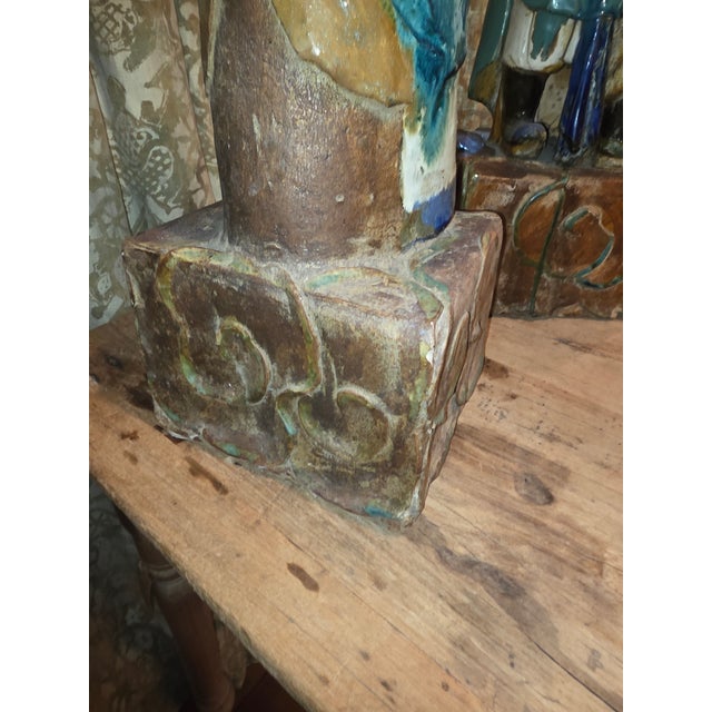 Large Early 20th C Shiwan Pottery Figures For Sale - Image 15 of 15