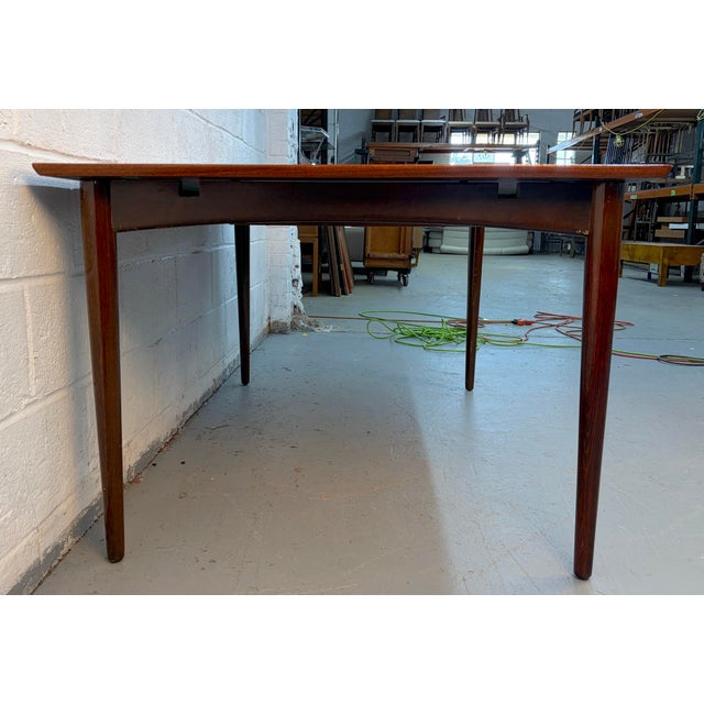 Vintage Dining Room Table by Selig of Denmark For Sale In New York - Image 6 of 8