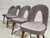 Mid Century Modern Sculptural Arch Back Dining Chairs, Set of 4, C. 1960's For Sale - Image 14 of 15