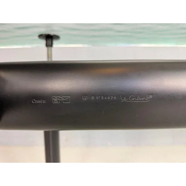 LC6 Dining Table in Glass by Le Corbusier for Cassina, Italy, 1970s For Sale - Image 6 of 7