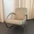 Light Green 1930s Art Deco Steel and Leather Rocking Chair by Wolfgang Hoffman For Sale - Image 8 of 10