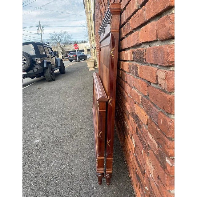 French Headboard and Footboard Chairish