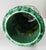 20th Century Japanese Faux Bamboo Green Glazed Pottery Umbrella Stand or Cane Holder For Sale - Image 11 of 15