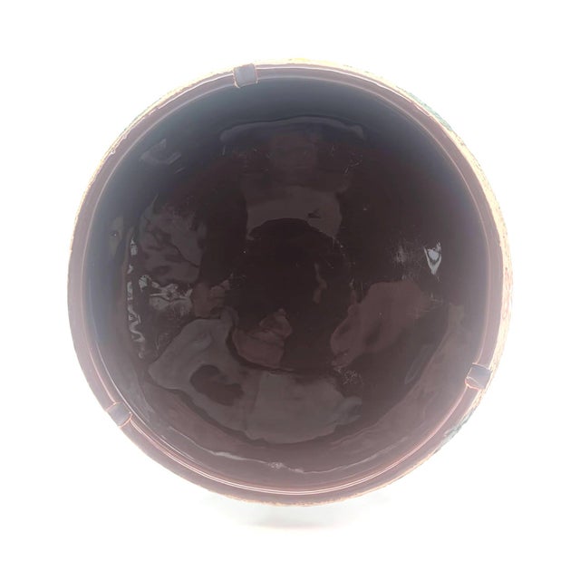 Mid 20th Century Italian Sgraffito Stoneware Ashtray For Sale - Image 9 of 12