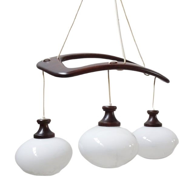 Pendant Light from Mazzega, Italy, 1970s For Sale