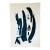 Color Study in Navy #14 Contemporary Abstract Acrylic Painting For Sale