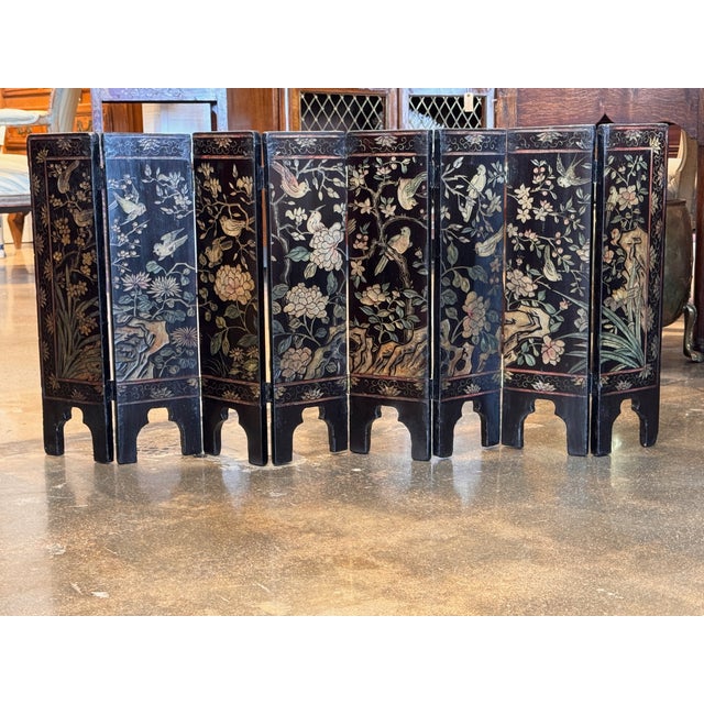 Chinese Folding Table Screen For Sale - Image 13 of 13