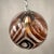 1960s Portuguese Art Deco Globe Pendant Light by Marinha Grande, 1960s For Sale - Image 5 of 17