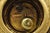 Metal Vintage French Louis XV Style Brevettato Italy Brass & Marble Figural Clock Set For Sale - Image 7 of 16