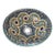 Contemporary Handmade Sink Handpainted Moroccan Zowaqa Pottery Sink Basin For Sale