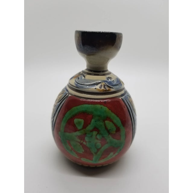 Ceramic Vintage Yakimoto Japanese Ceramic Sake Warming Bottle For Sale - Image 7 of 7