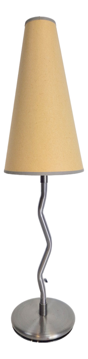 Vintage Squiggle Antimon Zigzag Table Lamp from Ikea, 1996