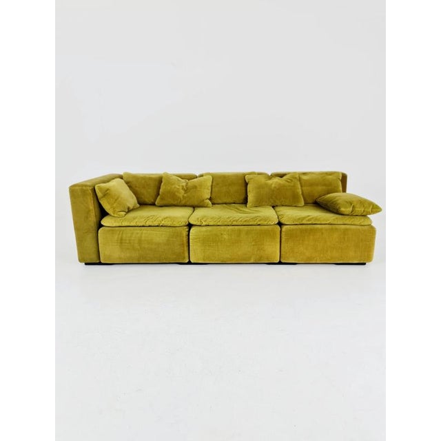 Mid-Century Green Modular Sofa from Cor, 1970s, Set of 3 For Sale - Image 4 of 18