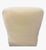 Pair of Custom Cream Mohair Slipper Lounge Chairs by Danny Cannon Custom Upholstery For Sale - Image 4 of 5