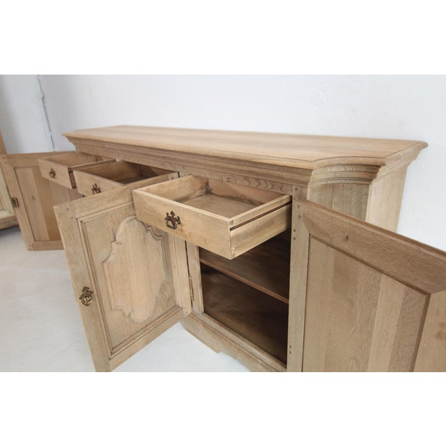 Vintage Oak and Poplar Sideboard, 1930s For Sale - Image 12 of 18