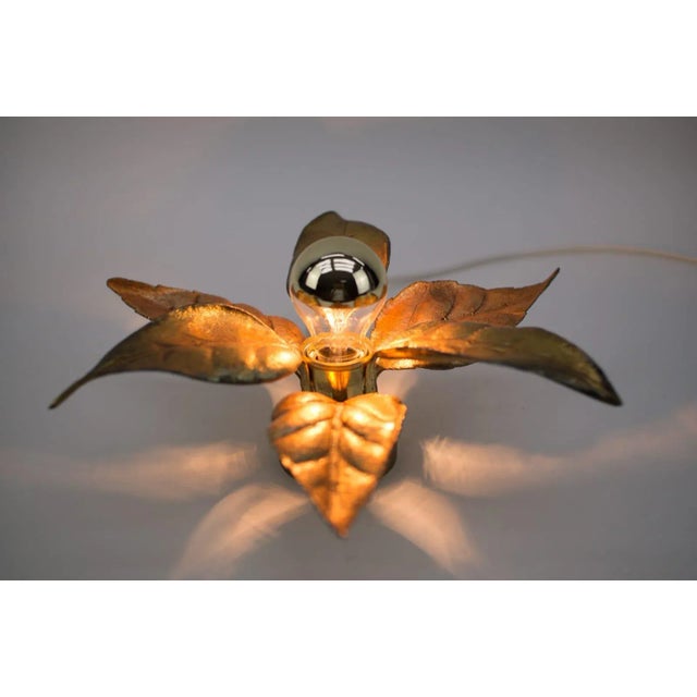 Willy Daro Belgian Wall Lamp by Willy Daro for Massive, 1960s For Sale - Image 4 of 7