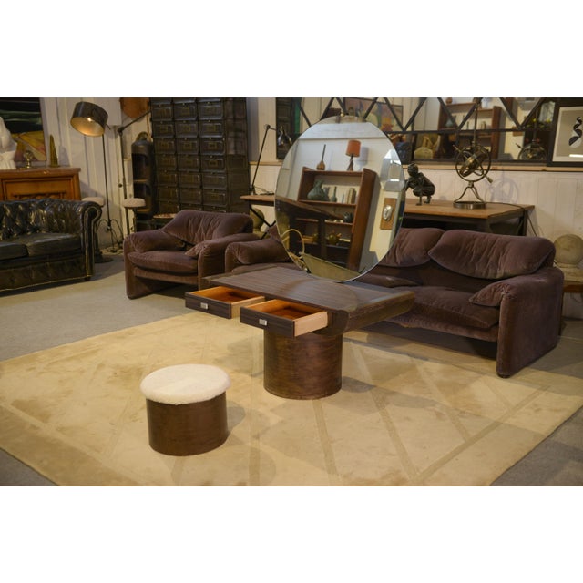 Brutalist Mirror Dressing Table, 1960s For Sale - Image 13 of 15