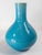 20th Century Japanese Electric Blue Turquoise Kangxi Style Bottle Vase For Sale In New York - Image 6 of 16