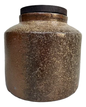 Antique Japanese Tea Storage Jar, 1890s