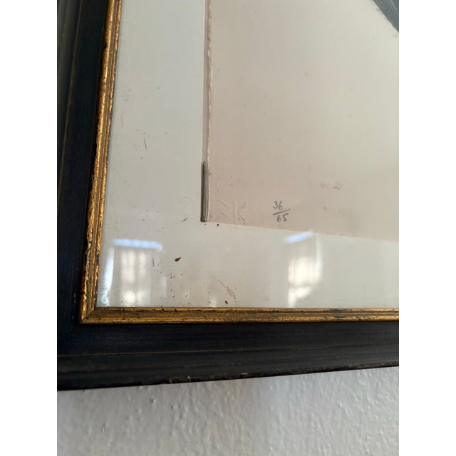 1968 Abstract Figurative Print, Signed & Numbered 36/65 For Sale - Image 9 of 12