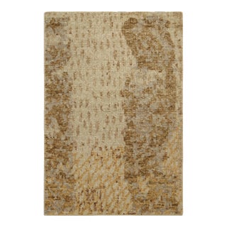 Rug & Kilim’s Leo Rug in Gold, 5x7 For Sale
