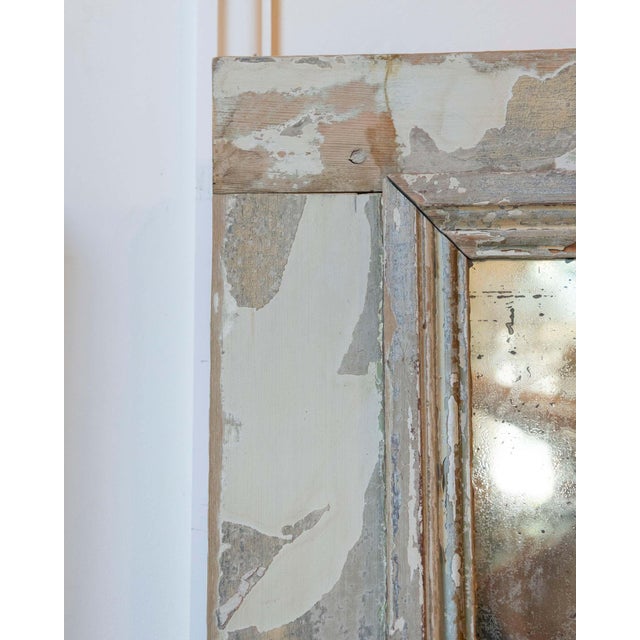 Pair of 19th Century Italian Engraved Mirrors with Original Paint For Sale - Image 11 of 12