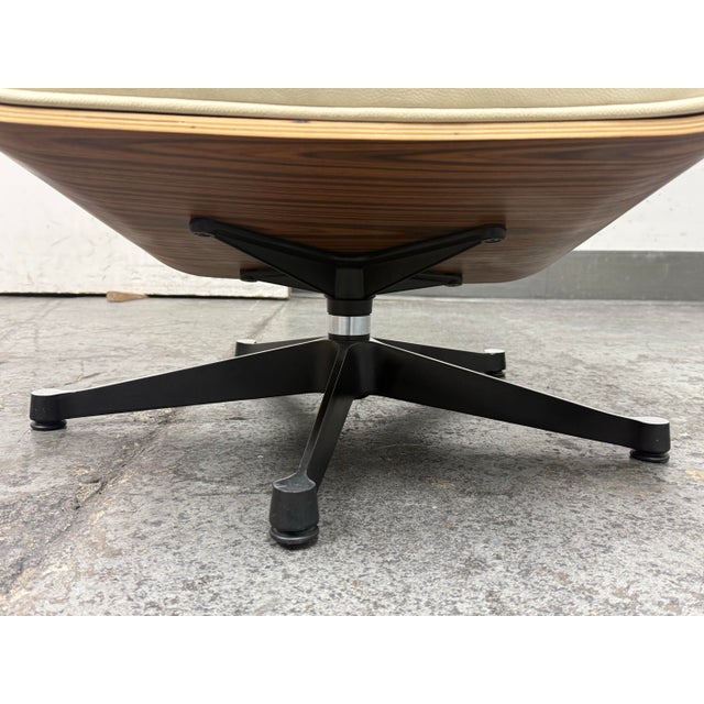 Eames Style Lounge Chair + Ottoman For Sale - Image 12 of 12