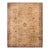 Eminent Camel Color With Great Geometric Antique Chinese Peking Rug For Sale