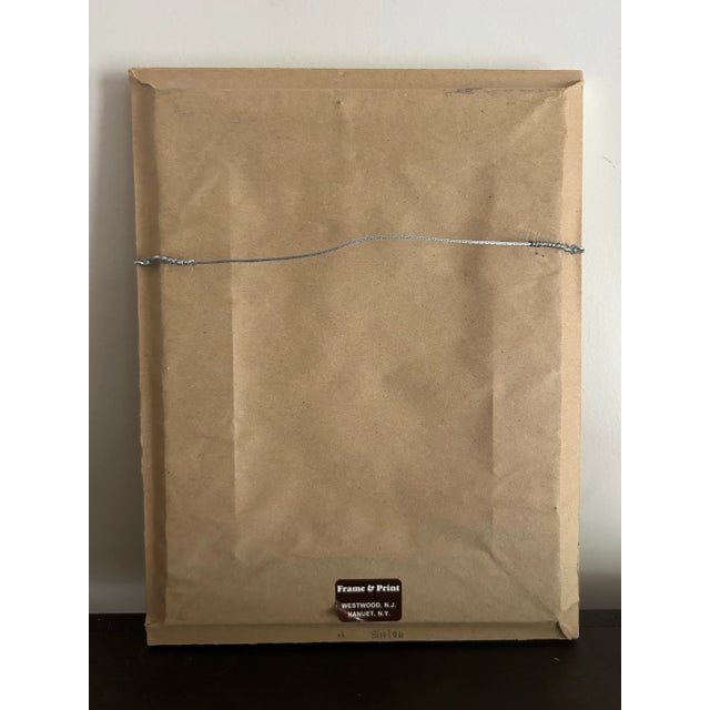 2010s Original Oil Painting Portrait of a Young Woman Holding a Teapot in Gold Frame For Sale - Image 5 of 5