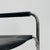 Mart Stam Vintage S34 Cantilever Chair in Black Leather by Mart Stam for Thonet, 1980s For Sale - Image 4 of 11