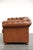 English Two-Seater Sofa in Cowhide Leather For Sale - Image 4 of 13