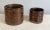 19th Century Anglo Indian Brass Bound Turned Wood Peat Buckets - Set of 2 For Sale - Image 10 of 13