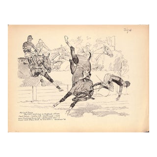 His Last Fence Sandown 1928 For Sale