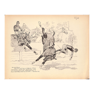 His Last Fence Sandown 1928