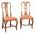 Pair, Late 18th Century Danish Oak Rococo Side Chairs For Sale