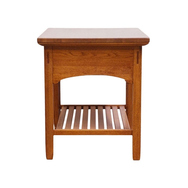 Lexington Bob Timberlake Arts and Crafts Collection Mission Style 22" Accent End Table For Sale - Image 10 of 11